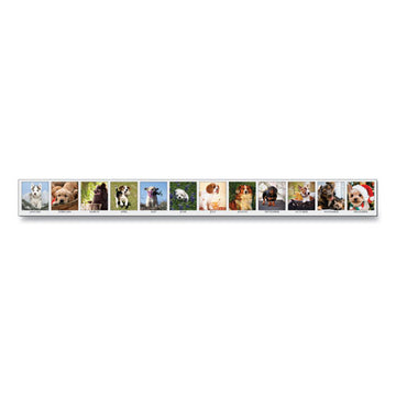 House of Doolittle™ Earthscapes Recycled Desk Tent Monthly Calendar, Puppies Photography, 8.5 X 4.5, White-multicolor Sheets, 2022 freeshipping - TVN Wholesale
